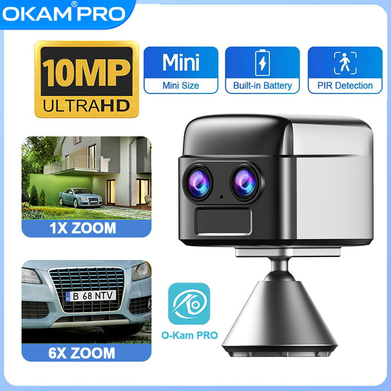 Smart Home Battery Camera Ezviz - 오캄 프로 와이파이 미니 듀얼렌즈 HD