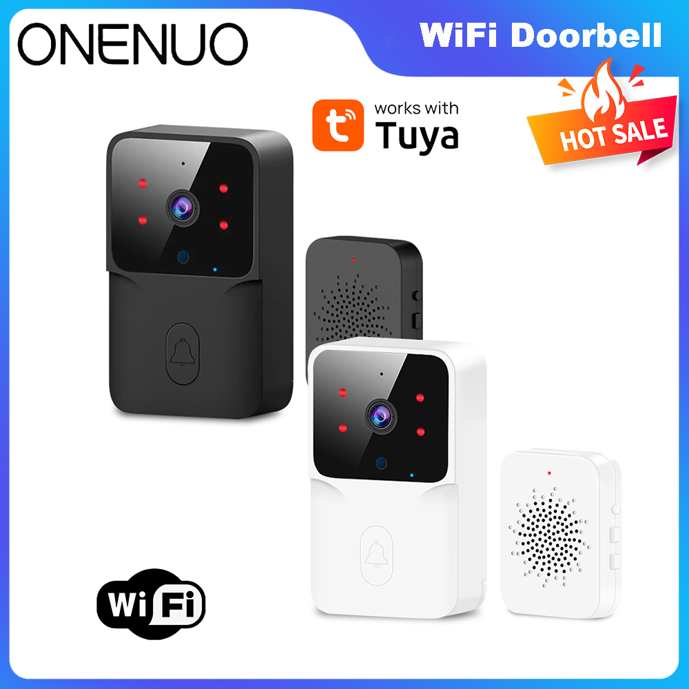 Smart Home Video Doorbell Enhanced Security With Smart Doorbell - 투야 와이파이 비디오 초인종 무선 HD