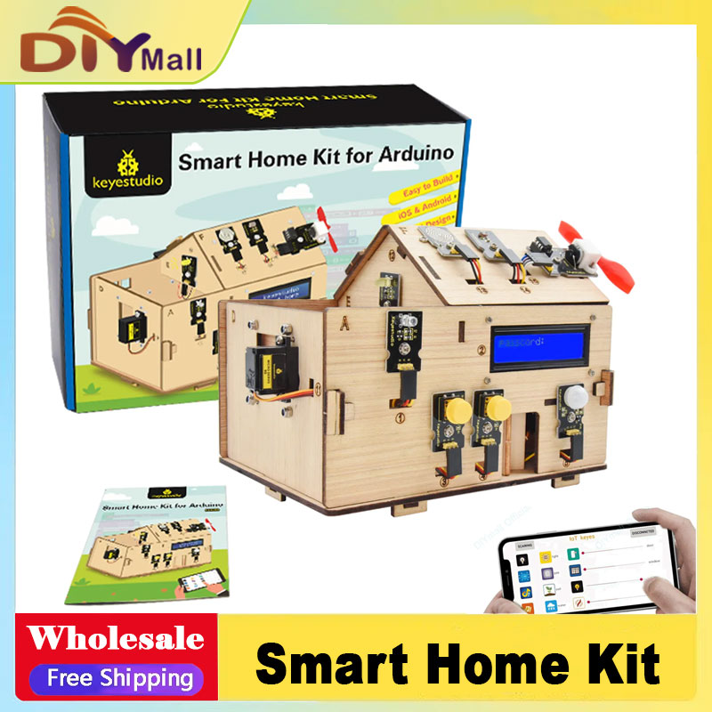 Smart Home Iot - 키이스튜디오 스마트 IoT 홈 키트 플러스