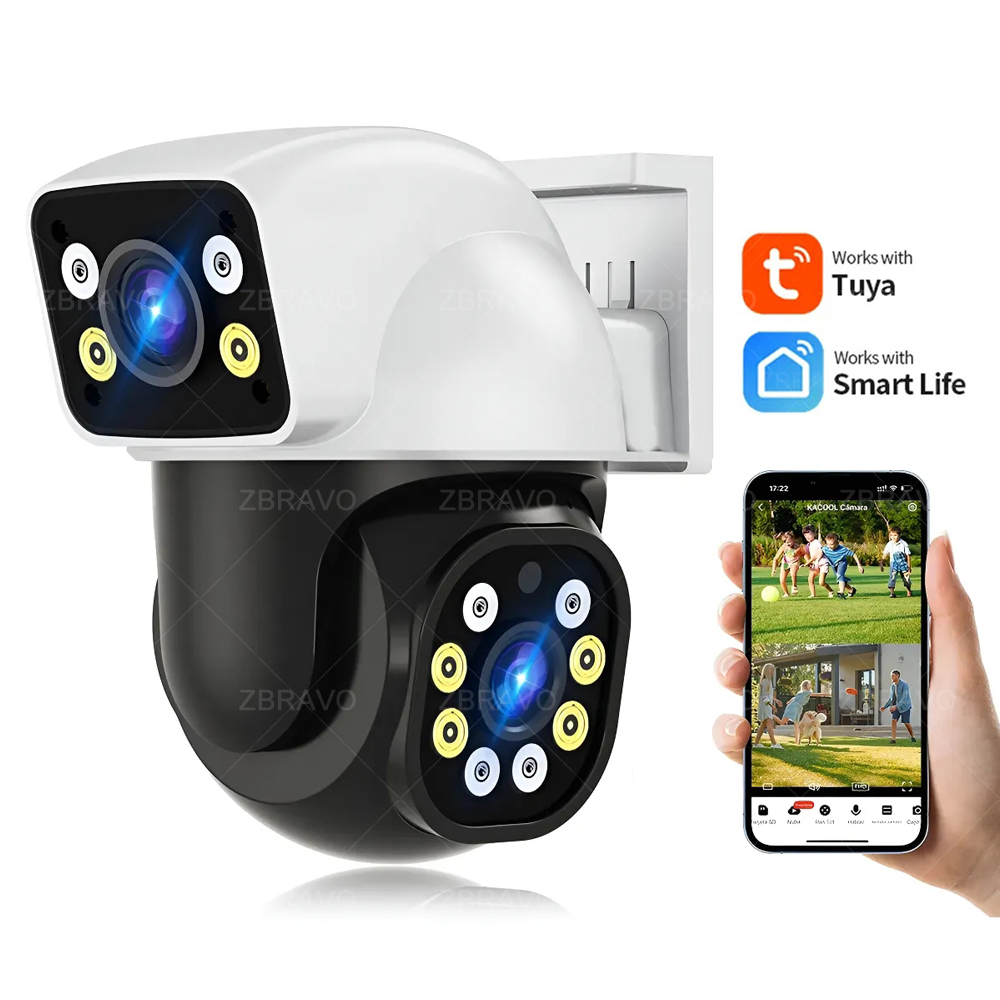 Smart Home Video - Smartlife 8MP WiFi Tuya 야외 카메라