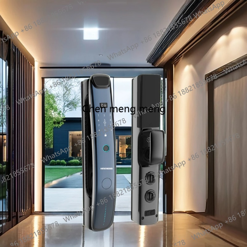Smart Home Video - 로얄 골든 쉴드 스마트락 지문 비밀번호