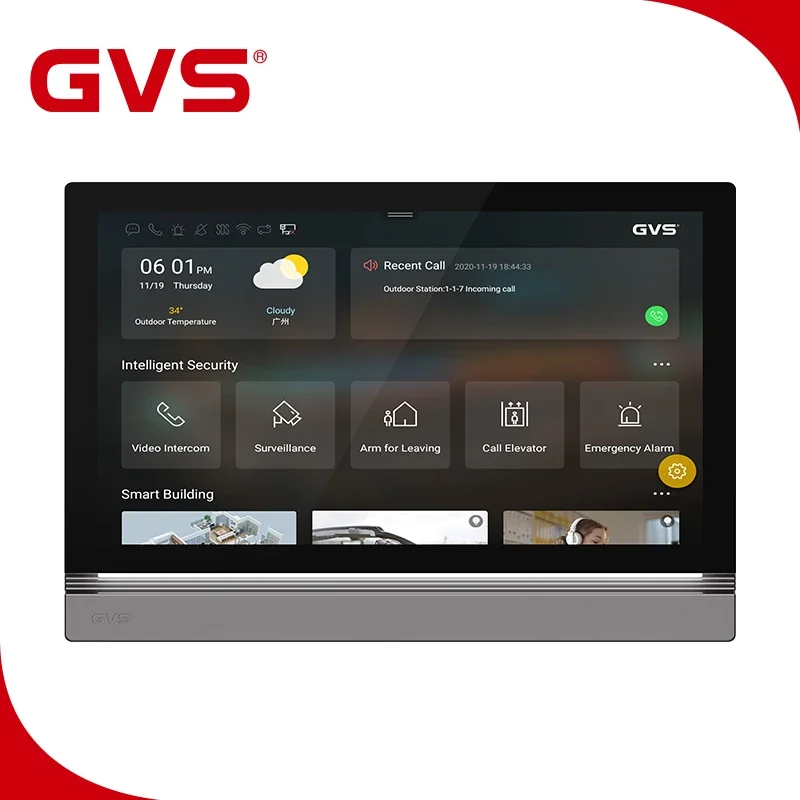 Smart Home Video - 새로운 KNX 터치 패널은 KNX 스마트