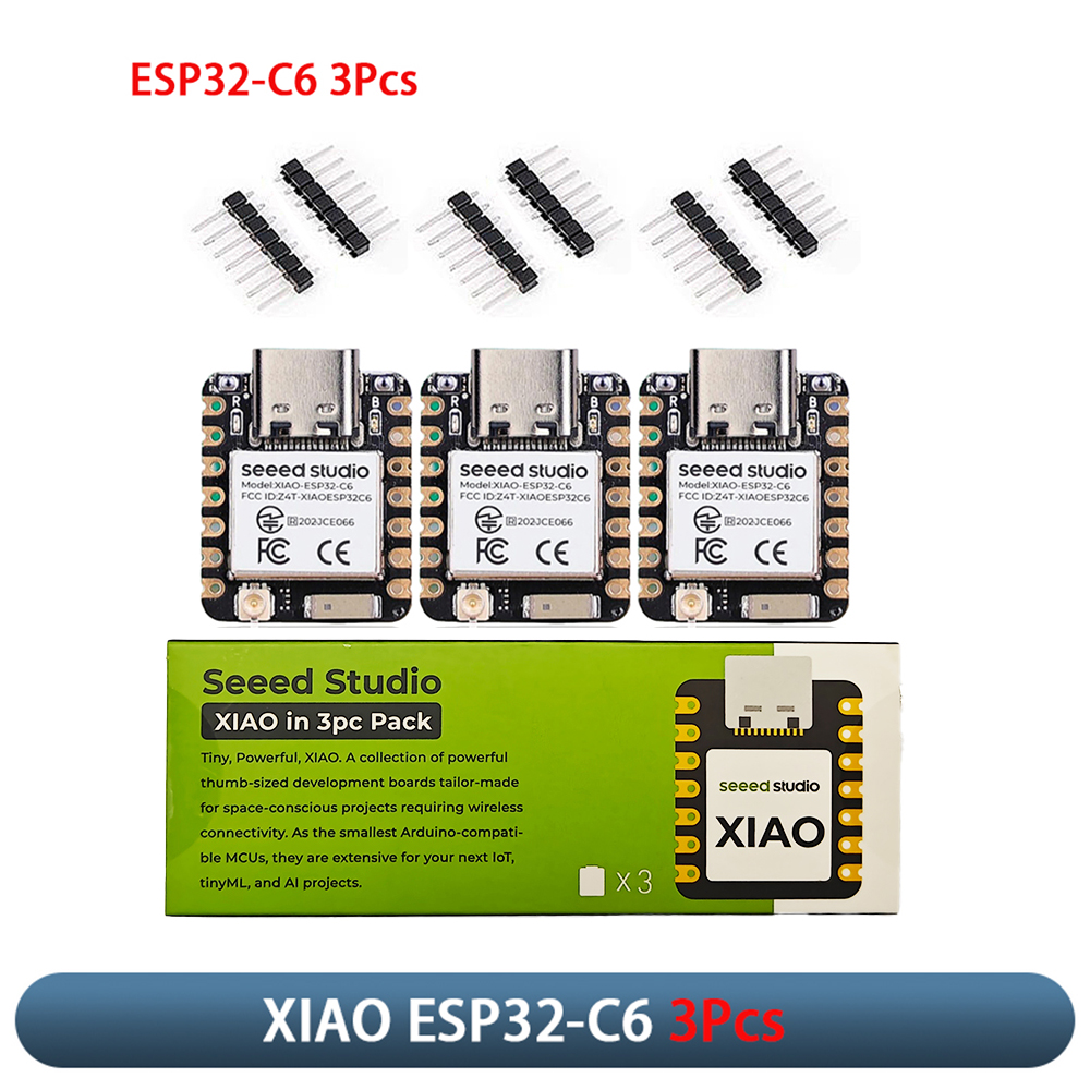 Smart Home Iot - XIAO ESP32-C6 3Pcs 개발 보드 모듈