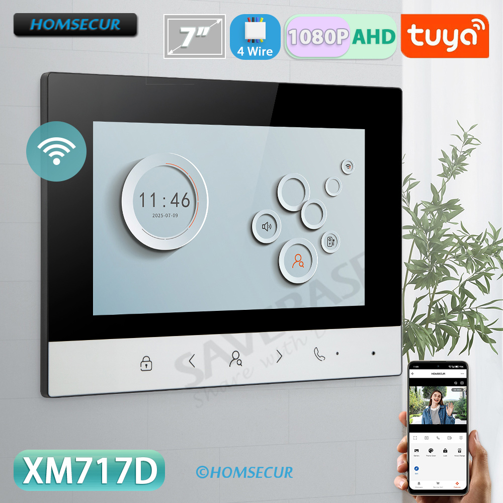 Smart Home Video - 투야 스마트 와이파이 실내 모니터 7인치/10인치