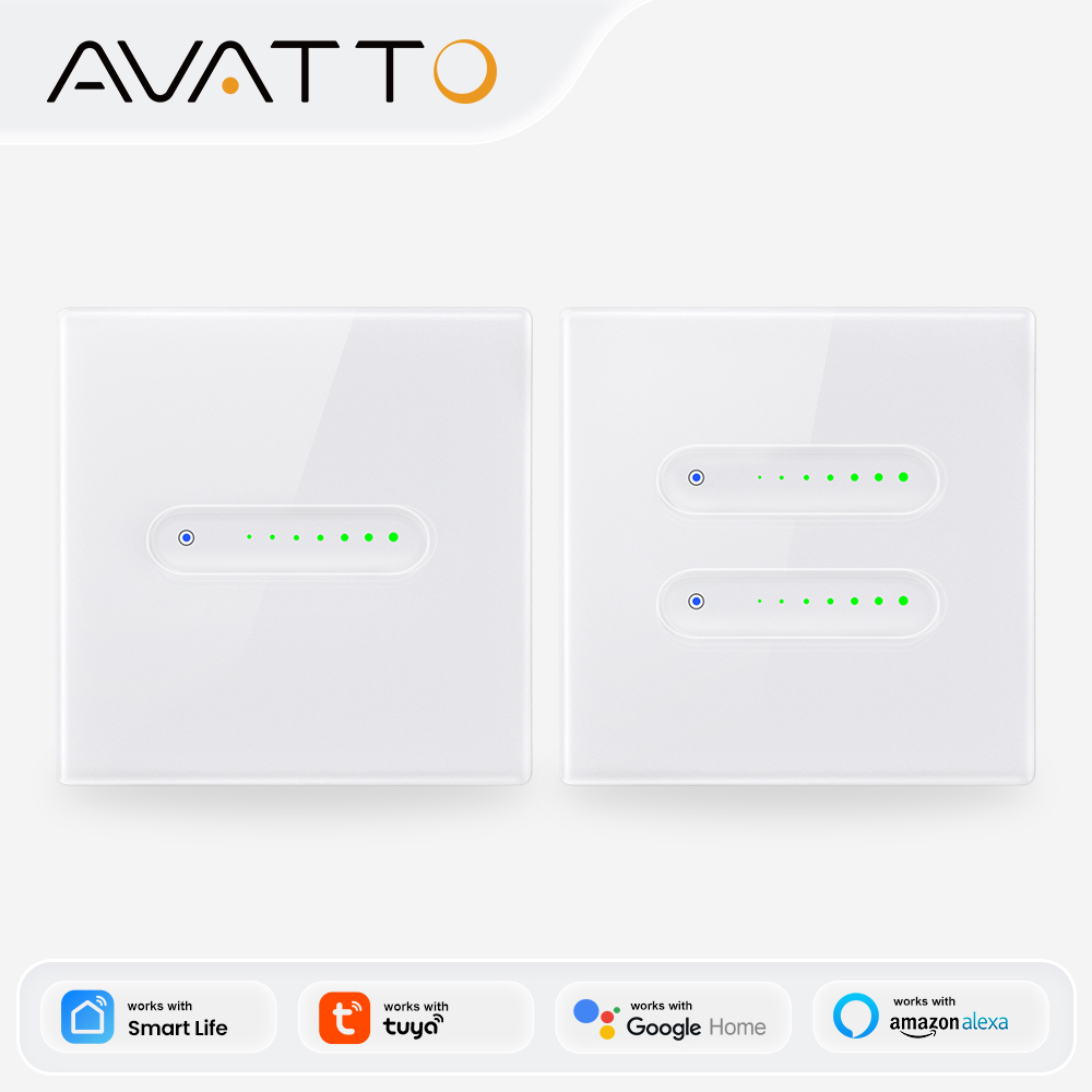 Smart Home Lighting Control - AVATTO WiFi 1/2 Gang 스마트 디머
