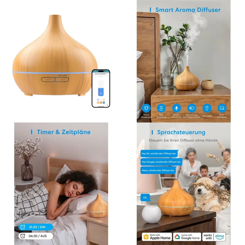 Smart Home Lighting Control - 【CHIMU HOME】 Meross 미니 스마트 아로마