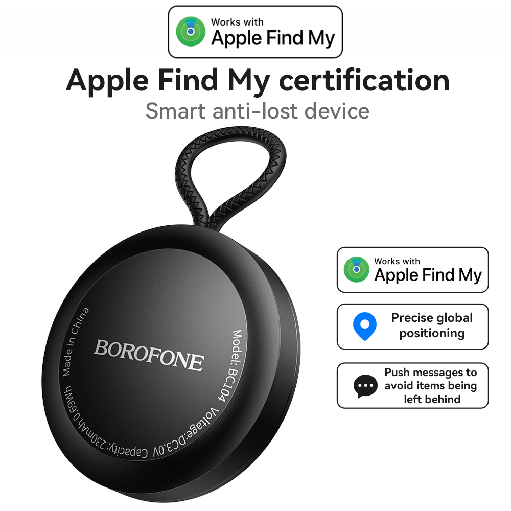 Smart Home Iot - BOROFONE BC104 AirTag 블루투스 트래커 아이폰