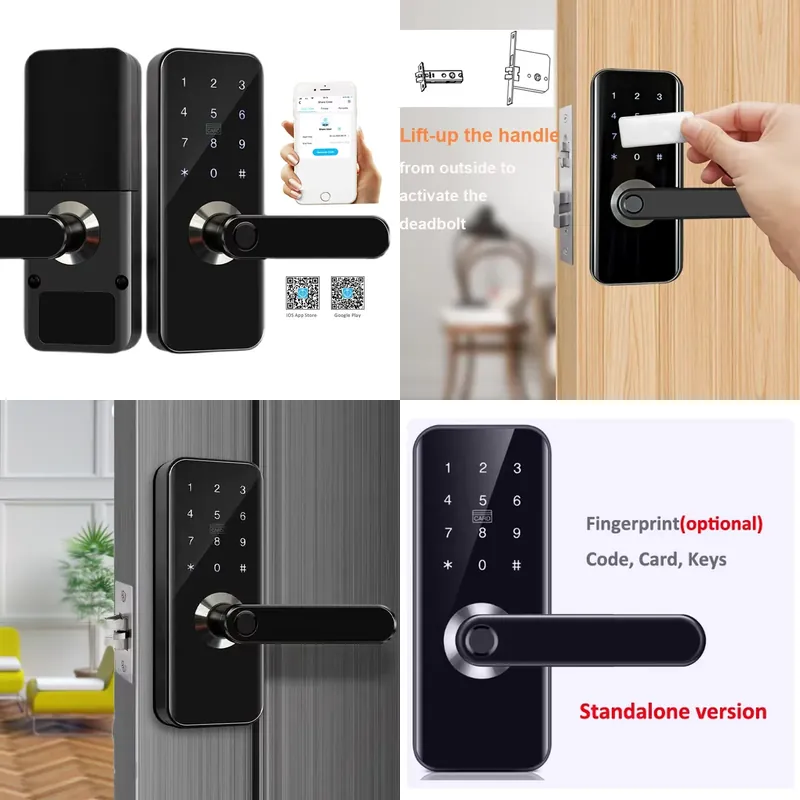Airbnb Smart Home - NFC 핫셀링 스마트 WIFI 도어락, 방수