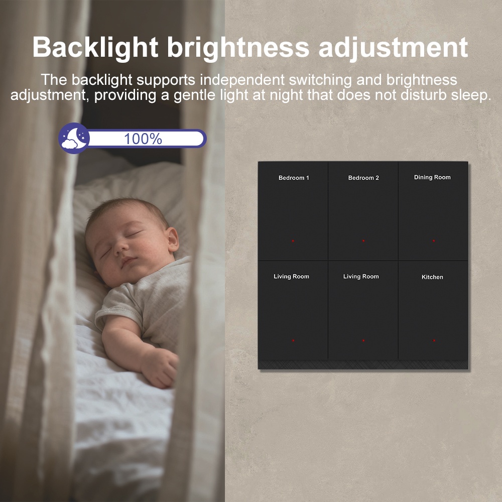 만핫 DIY 네임 스위치 지그비 스마트 디스플레이 스크 - Smart Home Lighting Control 리뷰 및 가격
