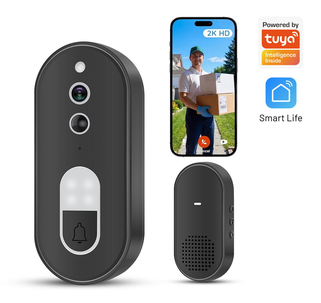 Tuya 1080P HD 무선 WiFi 비디오 초인종  - Smart Home Video Doorbell Enhanced Security With Smart Doorbell 리뷰 및 가격