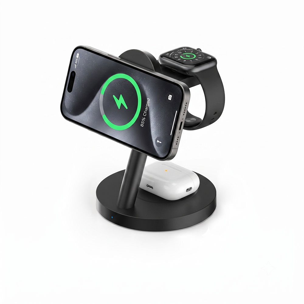 3in1 Qi2.2 25W 고속 무선 충전 스테이션 4 - Smart Home Iot 리뷰 및 가격