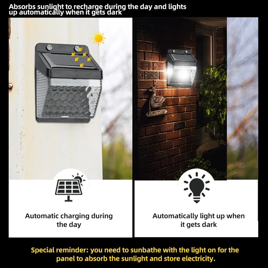 LED 태양광 조명 PIR 모션 센서 벽등 야외 태양광 - Motion Sensor Light 리뷰 및 가격