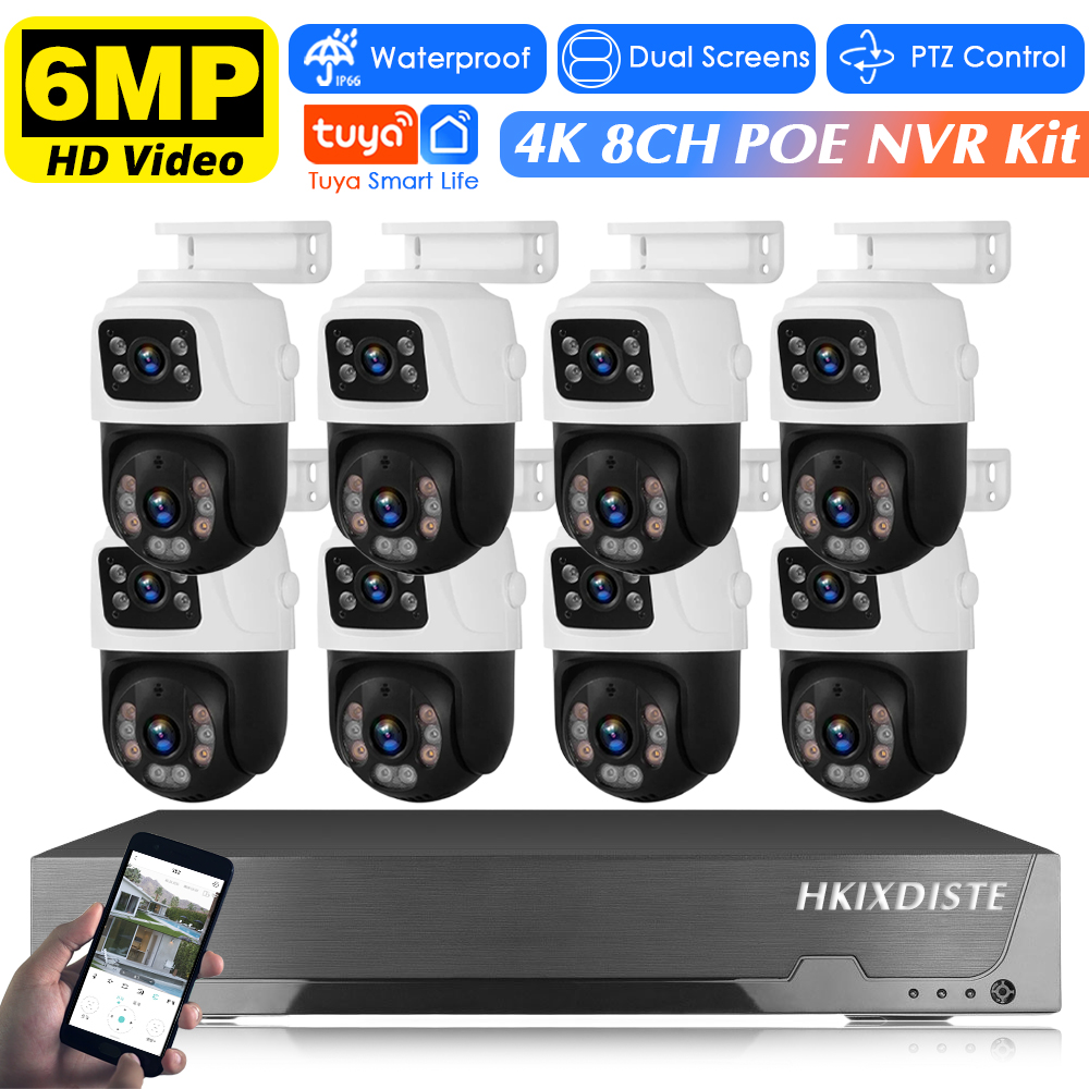 H.265 스마트 비디오 감시 시스템 8CH 4K PO - Smart Home Video 리뷰 및 가격