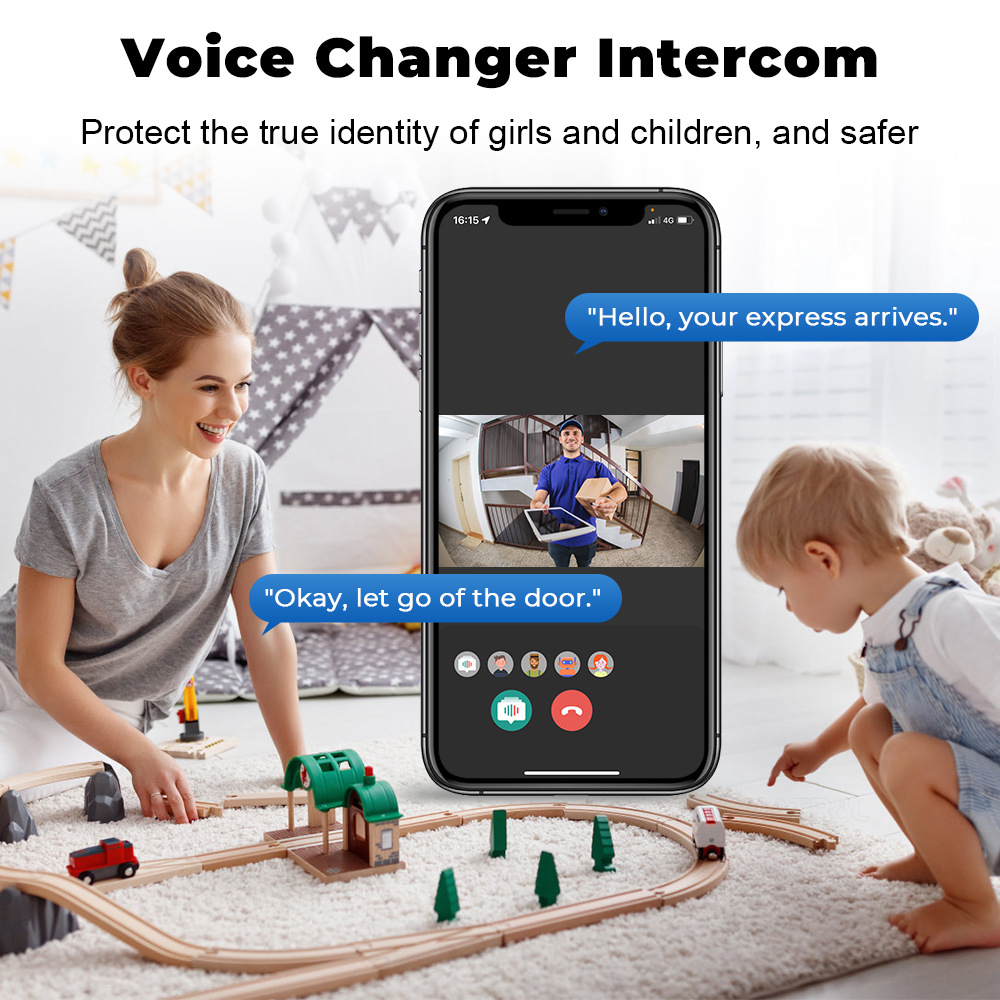 투야 와이파이 비디오 초인종 무선 HD 카메라 IR 알 - Smart Home Video Doorbell Enhanced Security With Smart Doorbell 리뷰 및 가격
