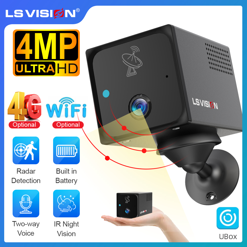 LS VISION 4MP 4G 미니 카메라 무선 실내  - Smart Home Battery Camera Ezviz 리뷰 및 가격