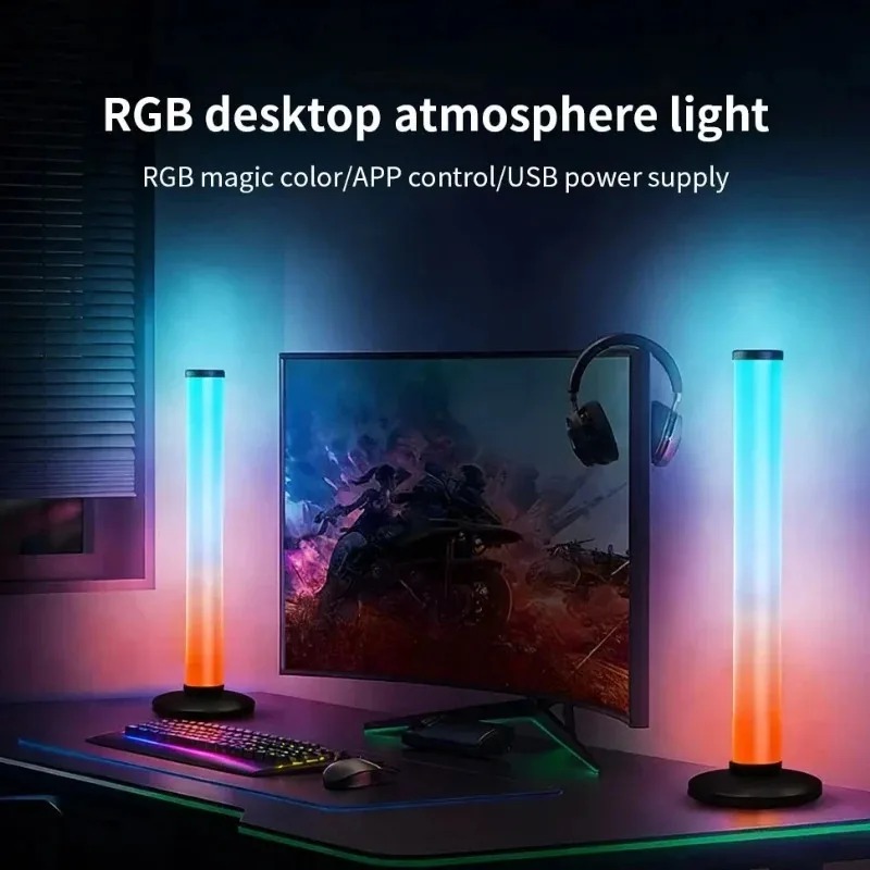 RGB LED 라이트 바 USB 전원, 블루투스 앱 원 - Smart Home Lighting Control 리뷰 및 가격