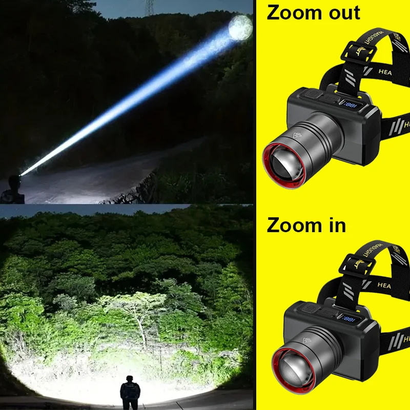 2026 LED 디지털 충전식 헤드램프 초강력 헤드 L - Motion Sensor Light 리뷰 및 가격