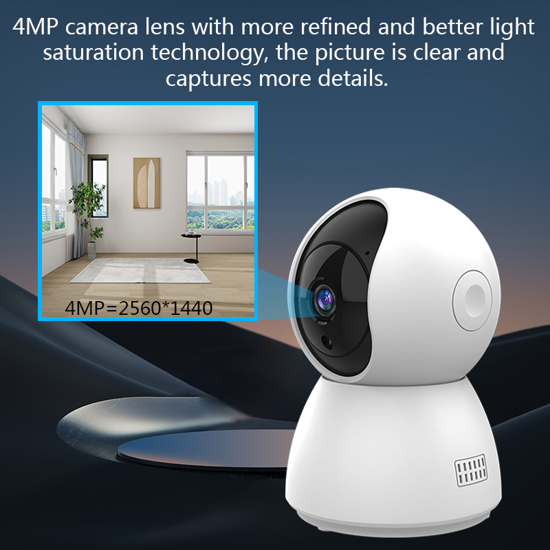 HD 4MP Tuya 스마트 미니 WiFi IP 카메라 - Smart Home Battery Camera Ezviz 리뷰 및 가격
