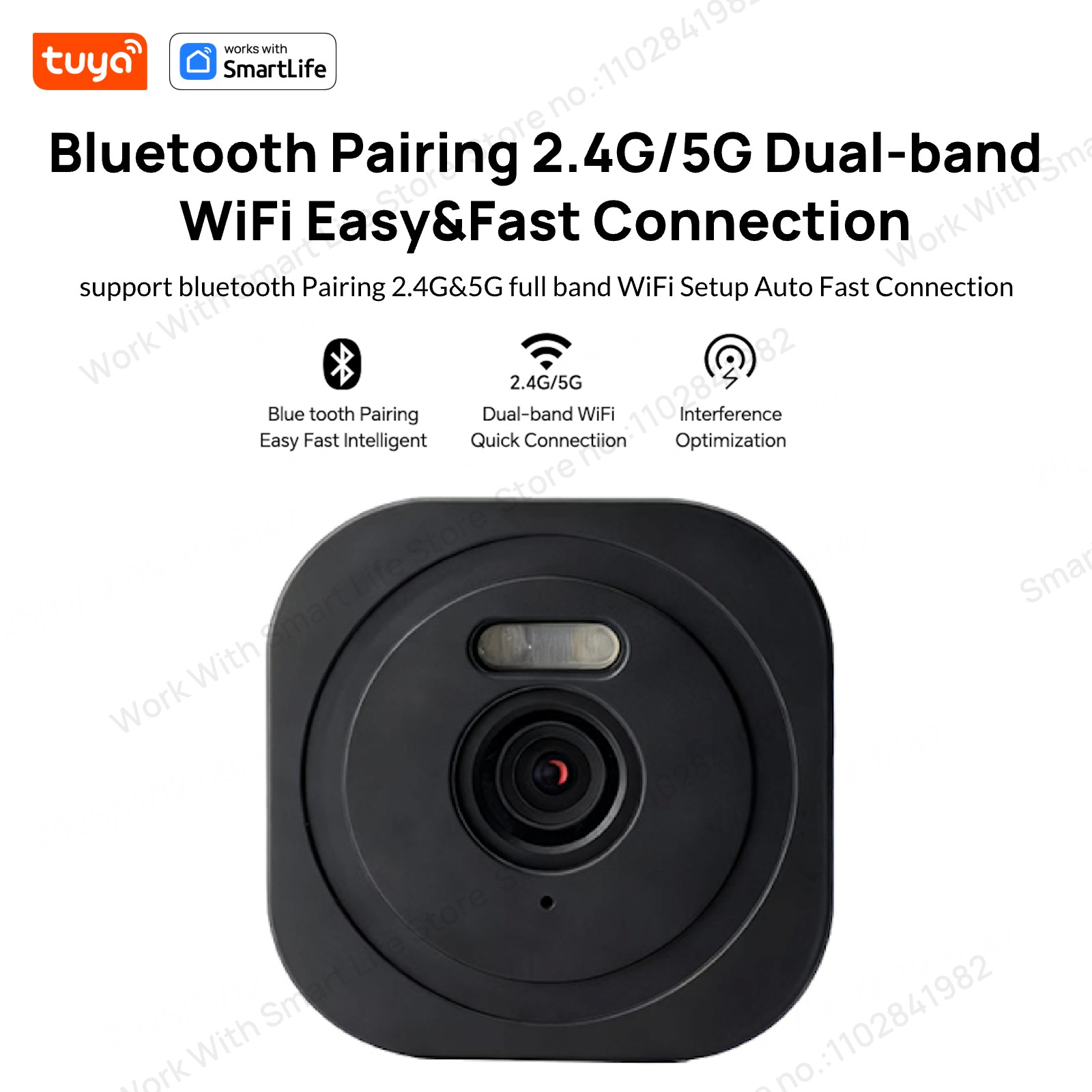 3MP 2K 투야 창문 카메라, 2.4GHz 및 5GH - Smart Home Battery Camera Ezviz 리뷰 및 가격