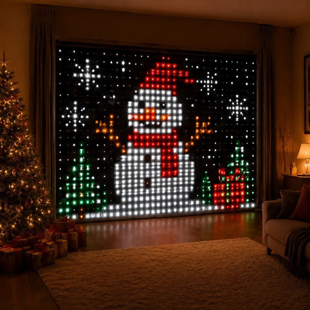 LED 픽셀 커튼 조명 블루투스 앱 제어 RGB 스마트 - Smart Home Lighting Control 리뷰 및 가격