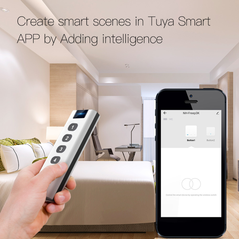 Tuya ZigBee 스마트 씬 스위치, 가정용 휴대용 - Smart Home Xiaomi Hub 리뷰 및 가격