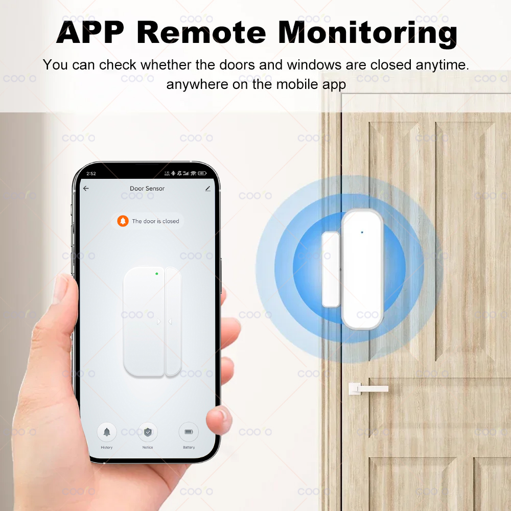 Zigbee 3.0 도어 윈도우 센서 스마트 보안 알람 - Smart Home Zigbee 3.0 리뷰 및 가격