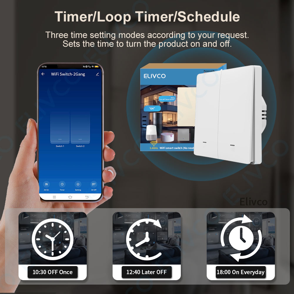 투야 와이파이 스마트 스위치 중성선 불필요 1/2/3구 - Smart Home Lighting Control 리뷰 및 가격