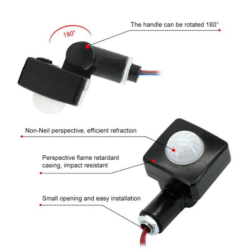 모션 센서 PIR 스위치 광 감지 스위치 센서 De M - Motion Sensor Light 리뷰 및 가격