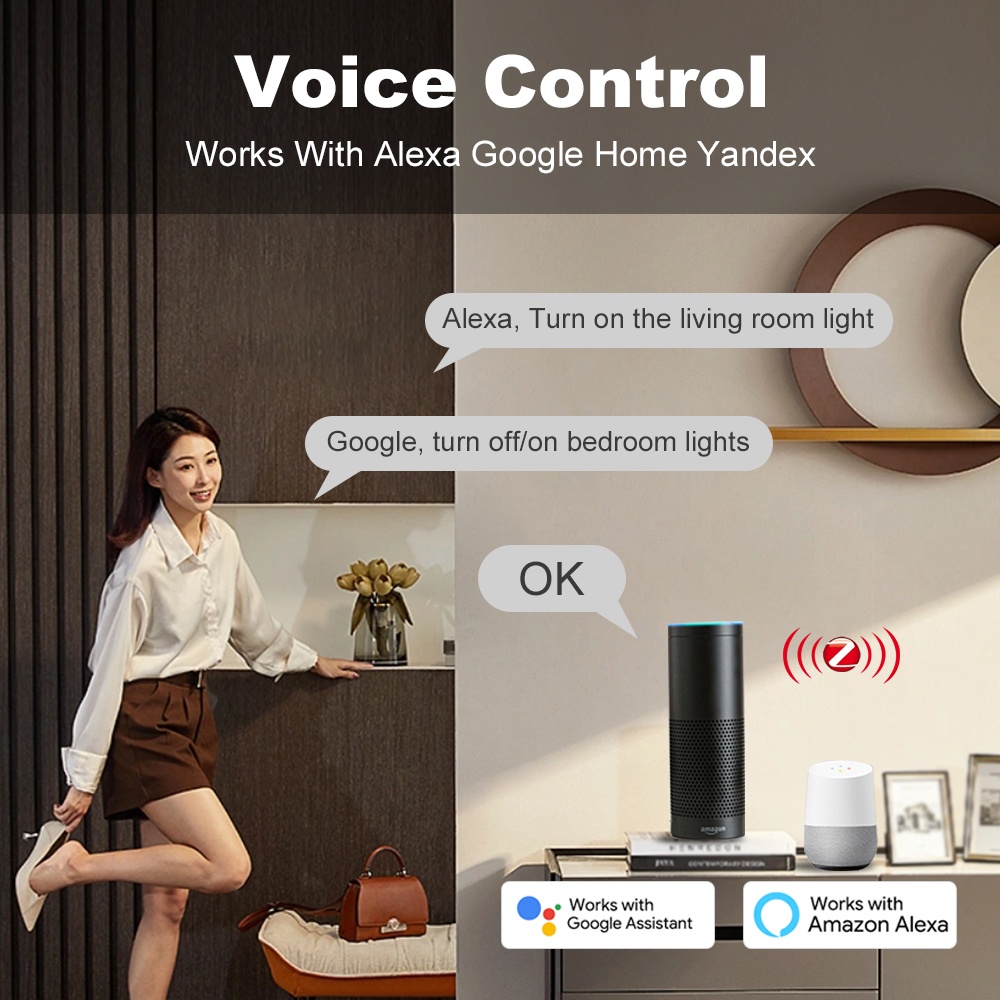 스마트 라이프 지그비 푸시 버튼 스위치 1 2 3 갱  - Smart Home Lighting Control 리뷰 및 가격
