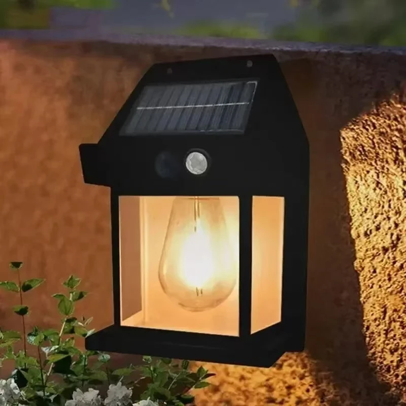 야외 태양광 텅스텐 벽등, 모션 센서 내장, IP65  - Motion Sensor Light 리뷰 및 가격