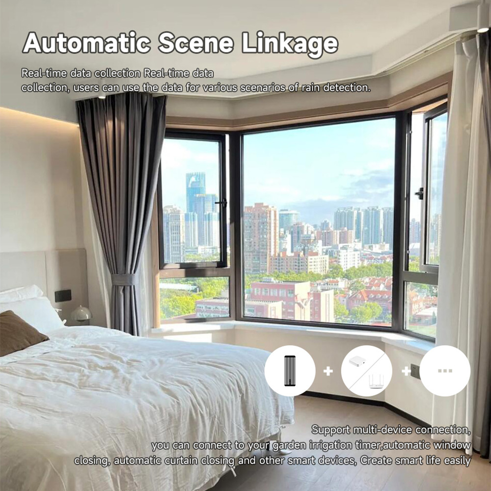 Tuya ZigBee 레인 센서 Tuya 레인 감지 센 - Smart Home Iot 리뷰 및 가격