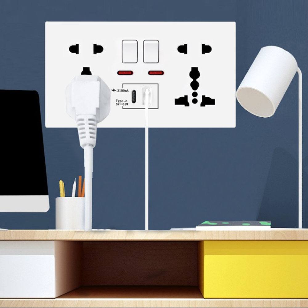 18W 타입-C 고속 충전 벽면 콘센트 13A 스마트  - Smart Wall Socket 리뷰 및 가격