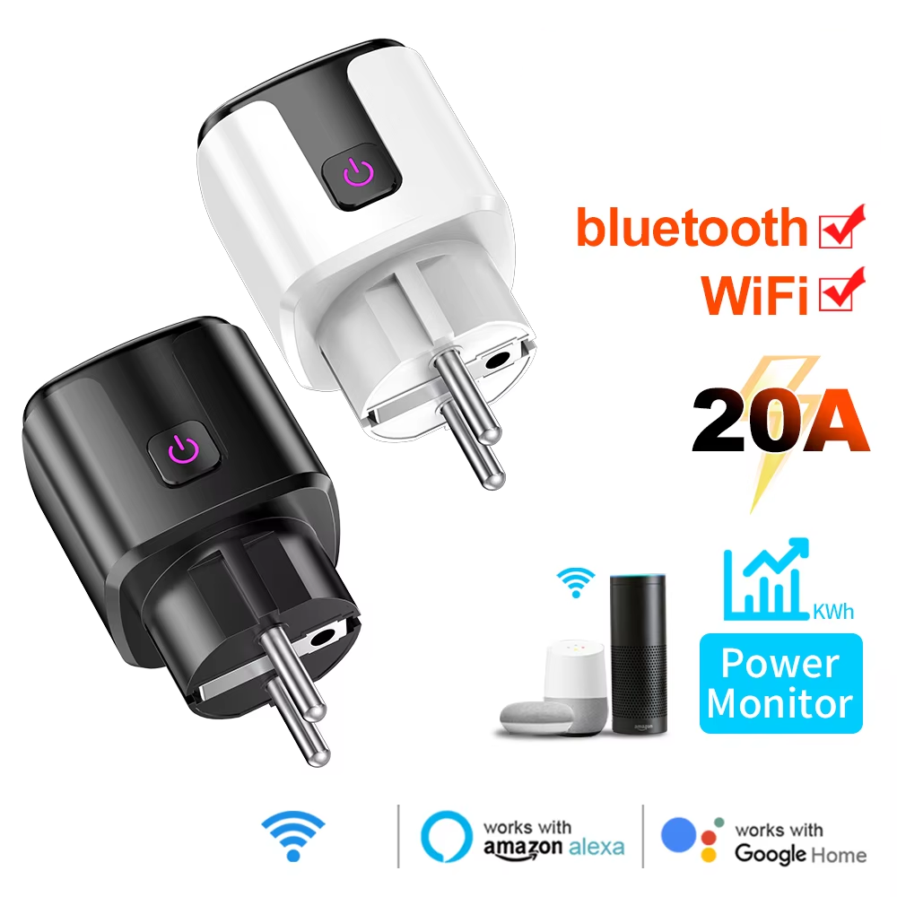 스마트 20A EU 플러그 WiFi+블루투스 소켓(전력 - Smart Wall Socket 리뷰 및 가격