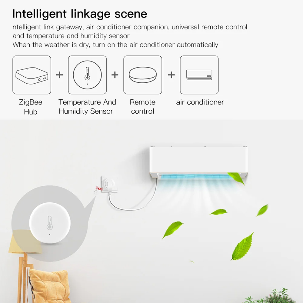Tuya Zigbee 3.0 온도 및 습도 센서 스마트 - Smart Home Zigbee 3.0 리뷰 및 가격