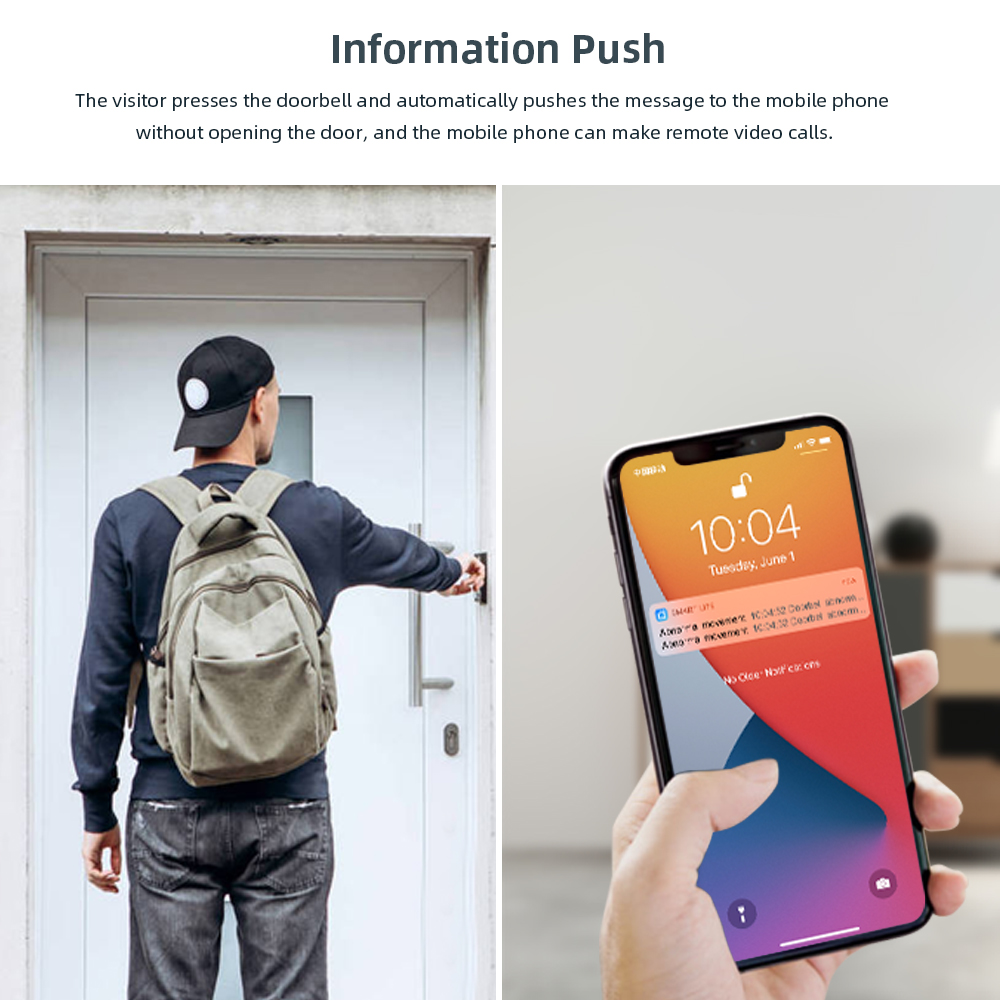 Tuya 비디오 초인종 2MP 방수 1080P WiFi - Smart Home Video Doorbell Enhanced Security With Smart Doorbell 리뷰 및 가격