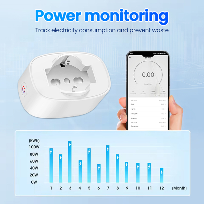 스마트 WiFi 소켓 BSD60 이탈리아 칠레 플러그  - Smart Wall Socket 리뷰 및 가격