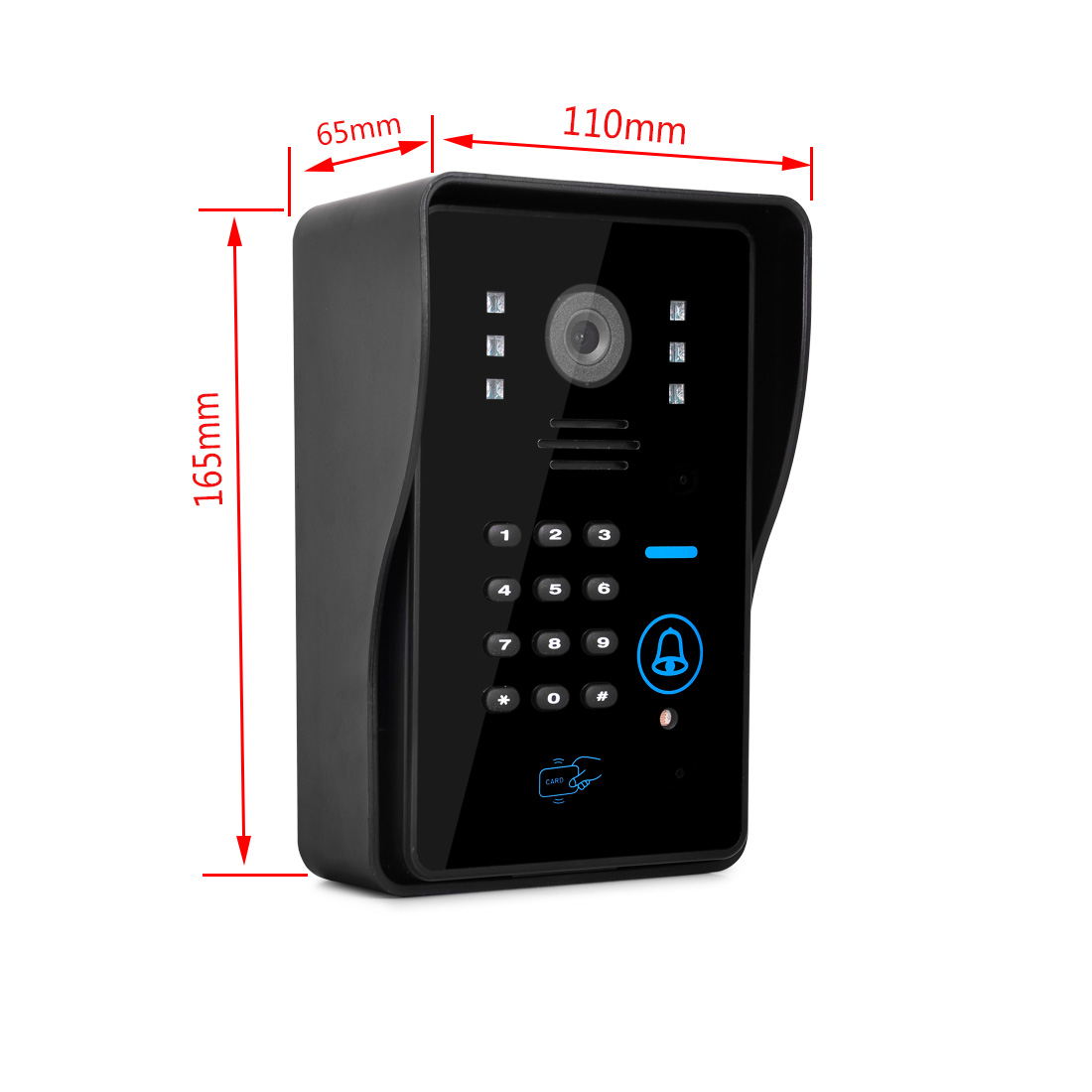 Tuya 스마트 홈 IP WIFI/유선 비디오 도어벨  - Smart Home Video 리뷰 및 가격