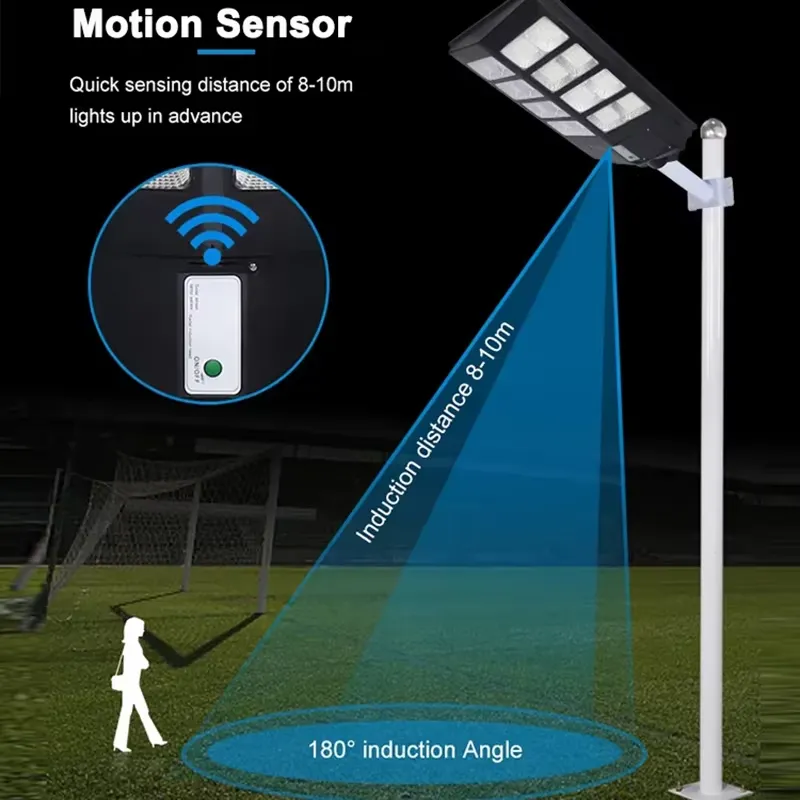 9W 태양광 LED 가로등 야외 모션 센서 8000K  - Motion Sensor Light 리뷰 및 가격