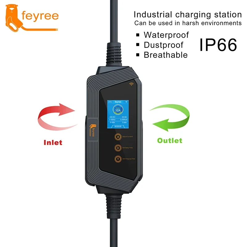 페이리 타입1 휴대용 전기차 충전기 7KW 32A 1상 - Smart Wall Socket 리뷰 및 가격