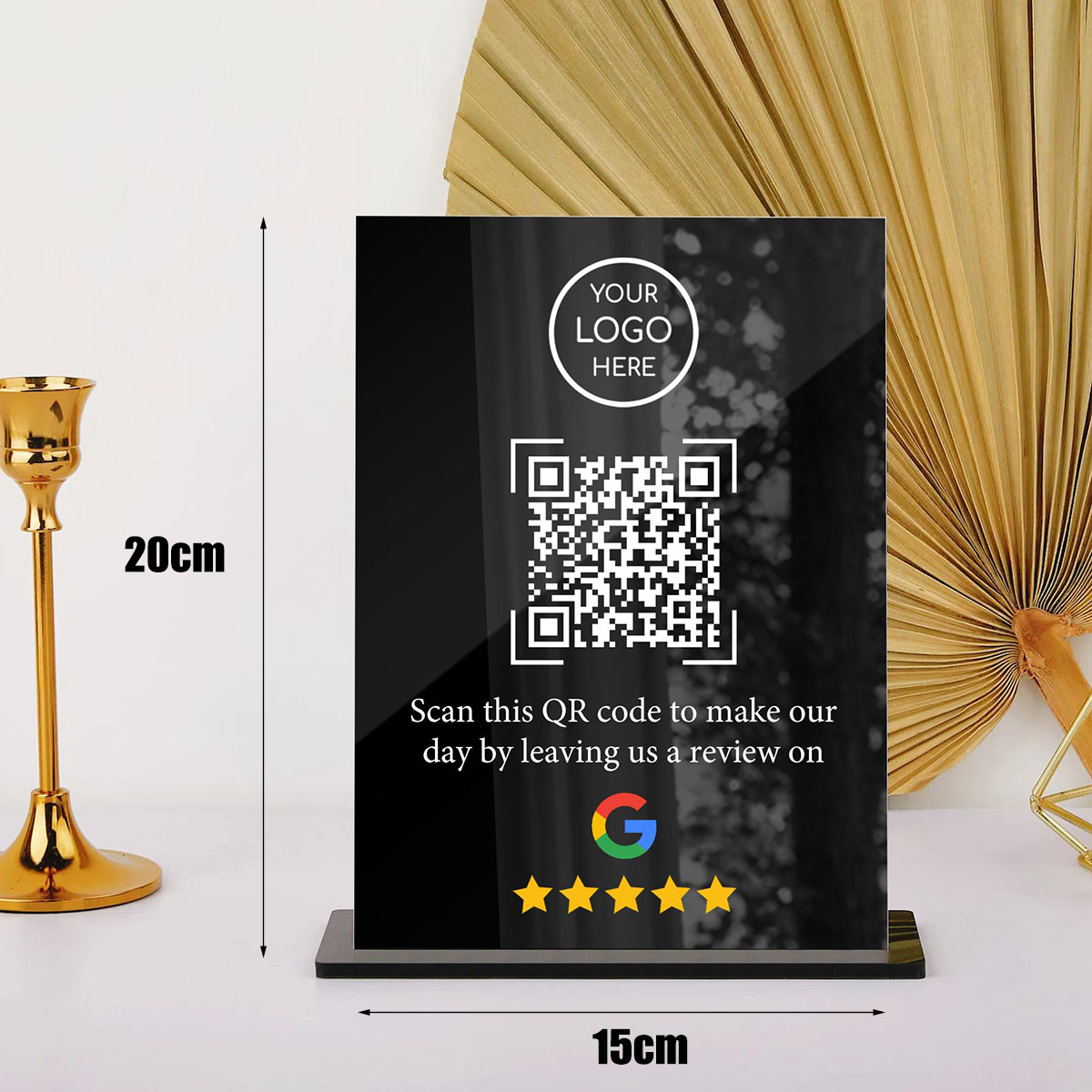맞춤형 QR 코드 아크릴 스탠드 소셜 연결 디스플레이  - Airbnb Smart Home 리뷰 및 가격