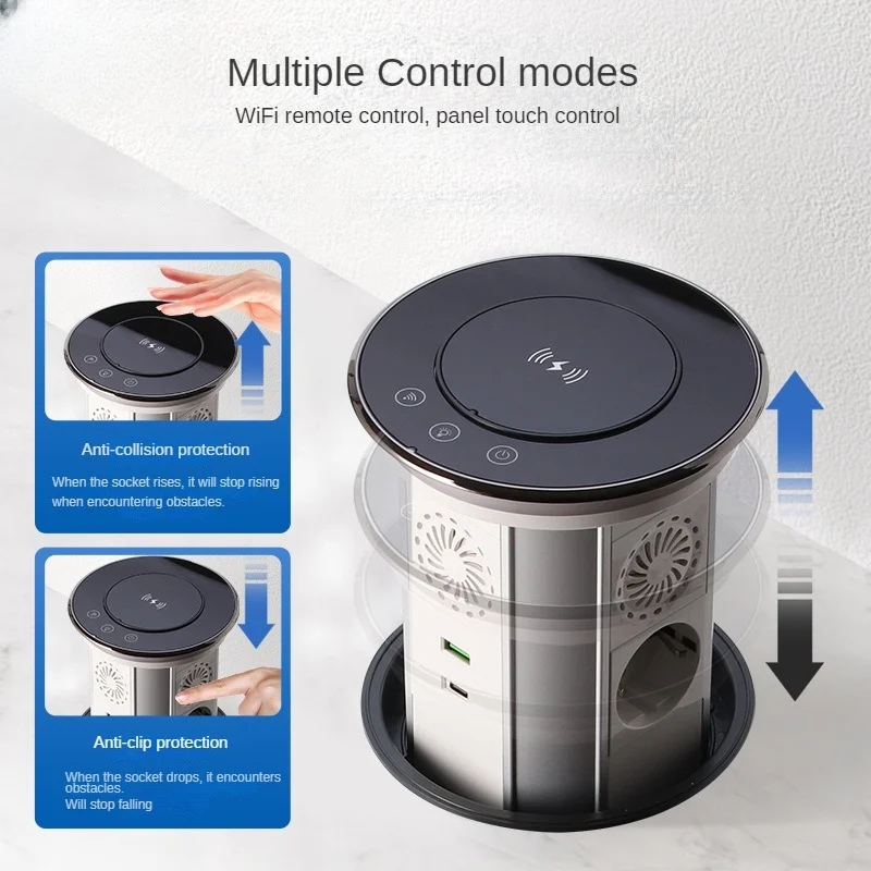 WIFI Tuya 터치 자동 리프팅 팝업 테이블 이스라 - Smart Wall Socket 리뷰 및 가격