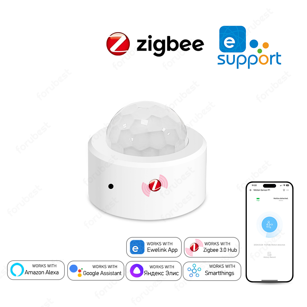 Zigbee 3.0 인간 모션 센서 PIR 적외선 감지 - Smart Home Zigbee 3.0 리뷰 및 가격