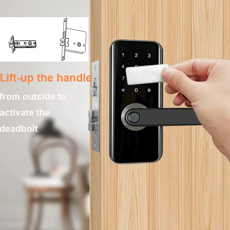 NFC 핫셀링 스마트 WIFI 도어락, 방수 기능, 게 - Airbnb Smart Home 리뷰 및 가격