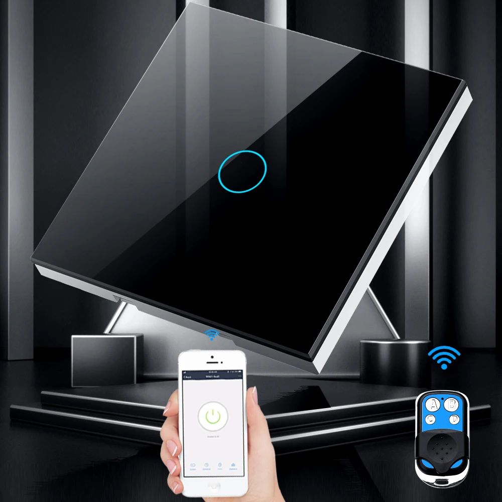 Tuya EU WiFi + RF433 스마트 원격 제어 - Smart Home Lighting Control 리뷰 및 가격