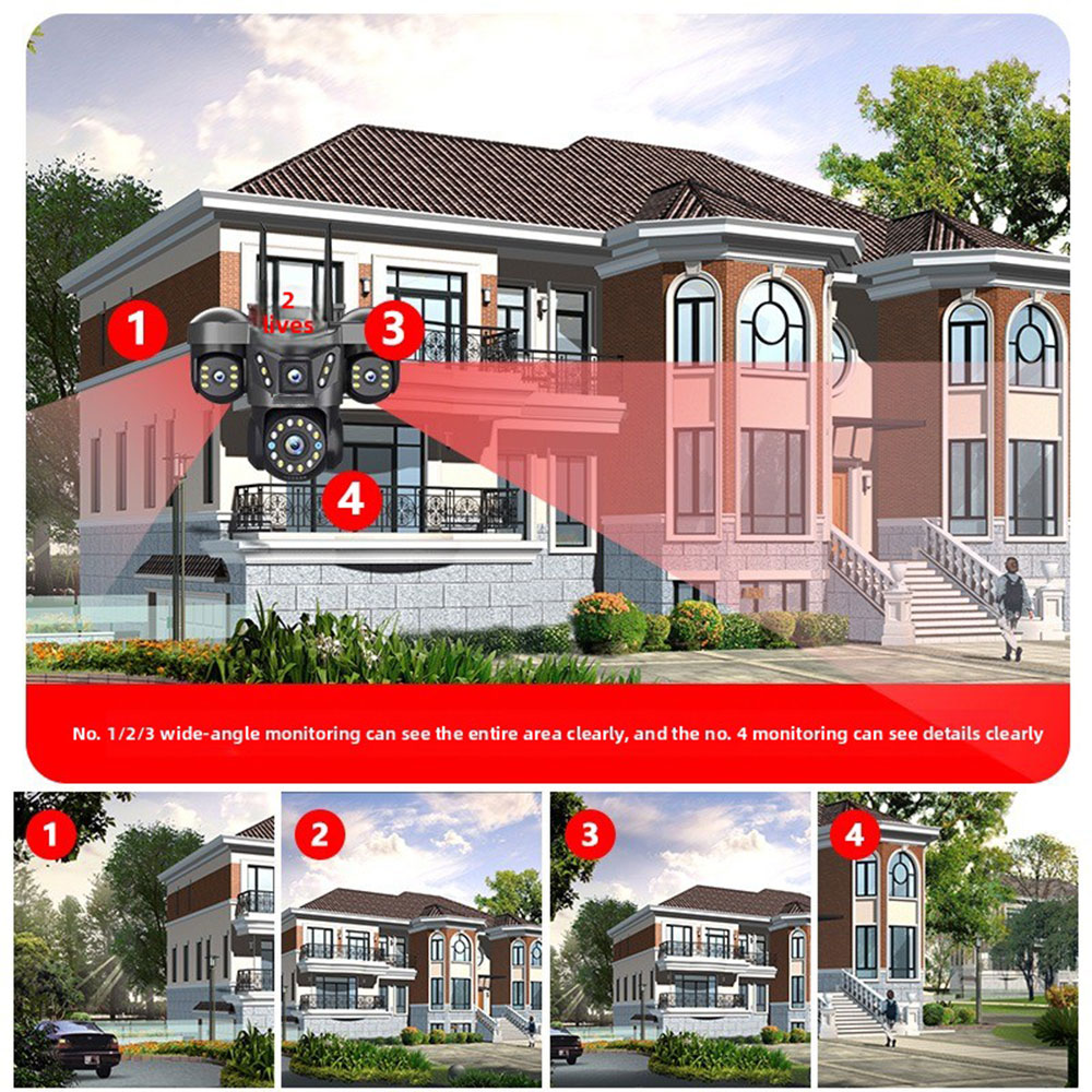 10K 20MP UHD 야외용 WiFi IP 카메라 4 - Smart Home Battery Camera Ezviz 리뷰 및 가격