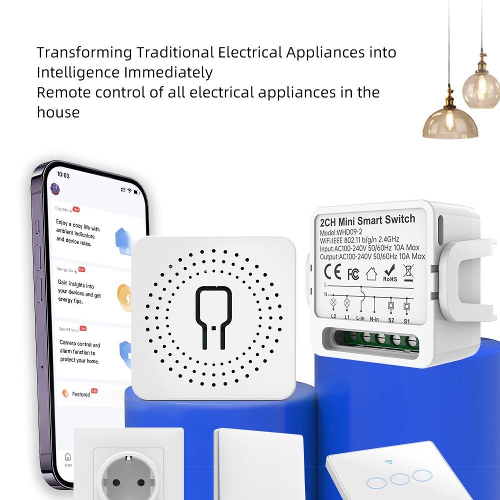 2웨이 투야 스마트 스위치 2갱 스마트 라이트 차단기  - Smart Home Lighting Control 리뷰 및 가격