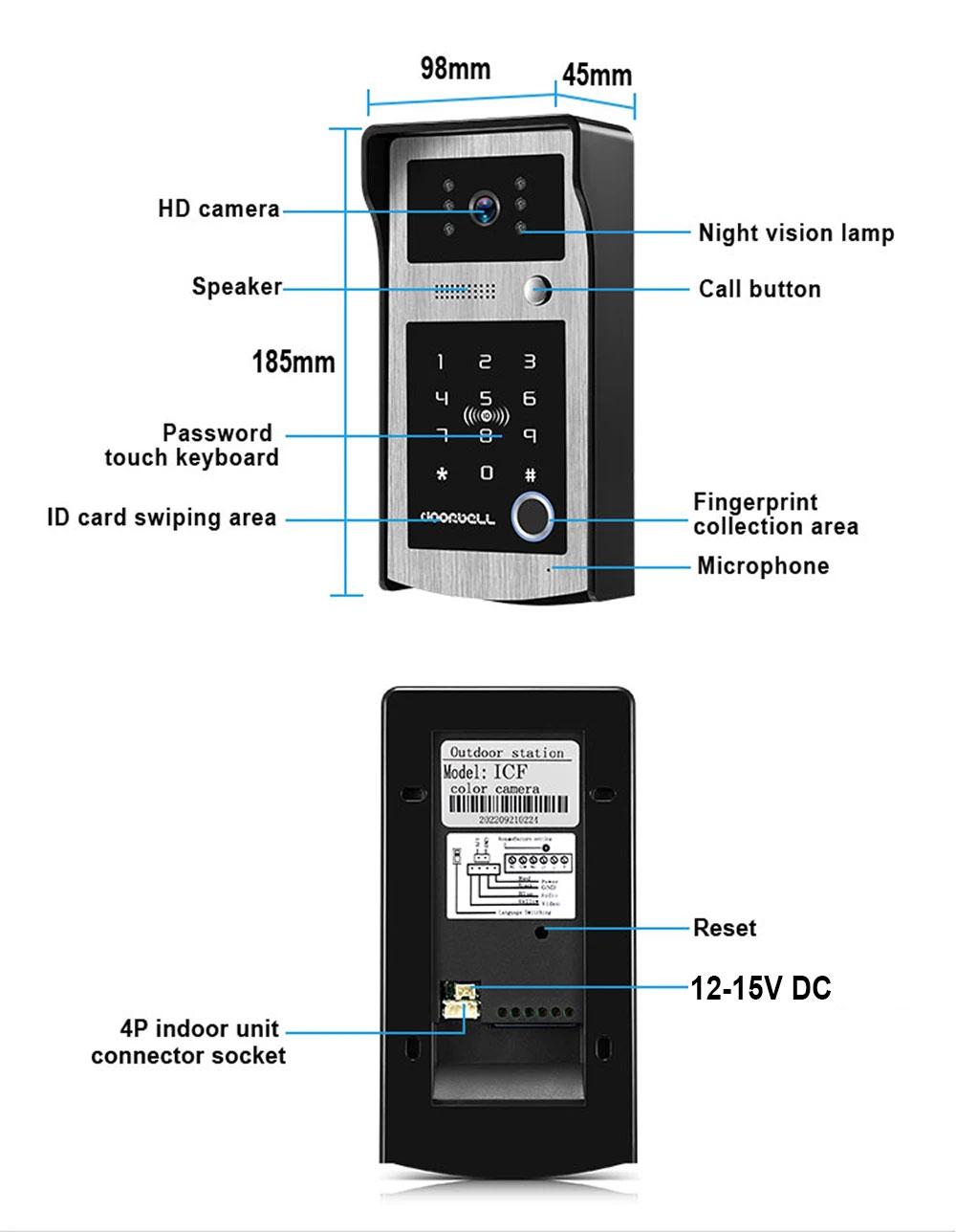와이파이 투야 7인치 터치스크린 와이파이 비디오 초인종 - Smart Home Video Doorbell Enhanced Security With Smart Doorbell 리뷰 및 가격