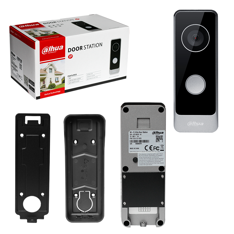 Dahua VTO1301R-W 1080P 미니 WiFi - Smart Home Video Doorbell Enhanced Security With Smart Doorbell 리뷰 및 가격