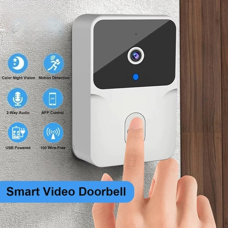 무선 도어벨 카메라 탑재 적외선 경보 기능 가정 출입구 - Smart Home Video Doorbell Enhanced Security With Smart Doorbell 리뷰 및 가격