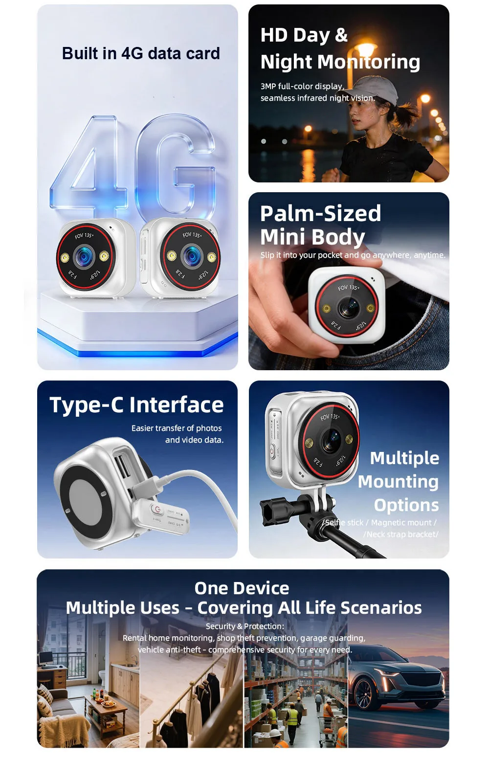 LS VISION 4G SIM 포켓 카메라 야외 감시  - Smart Home Battery Camera Ezviz 리뷰 및 가격